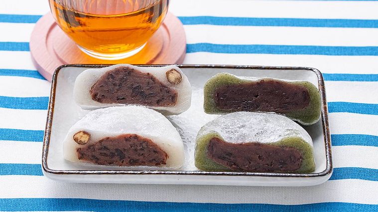 100円ローソン5月後半の新商品。ご褒美系チーズケーキや5種の味が楽しめる涼味づくしの和菓子が登場の画像