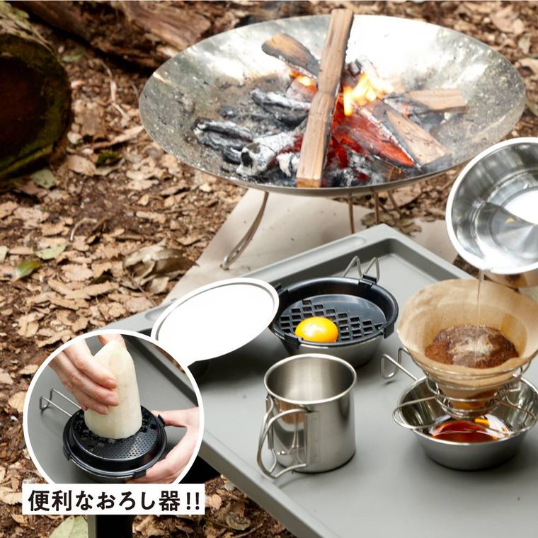ダイソーに「ソロキャンプグッズ」登場!便利なアイテムが勢揃いの画像