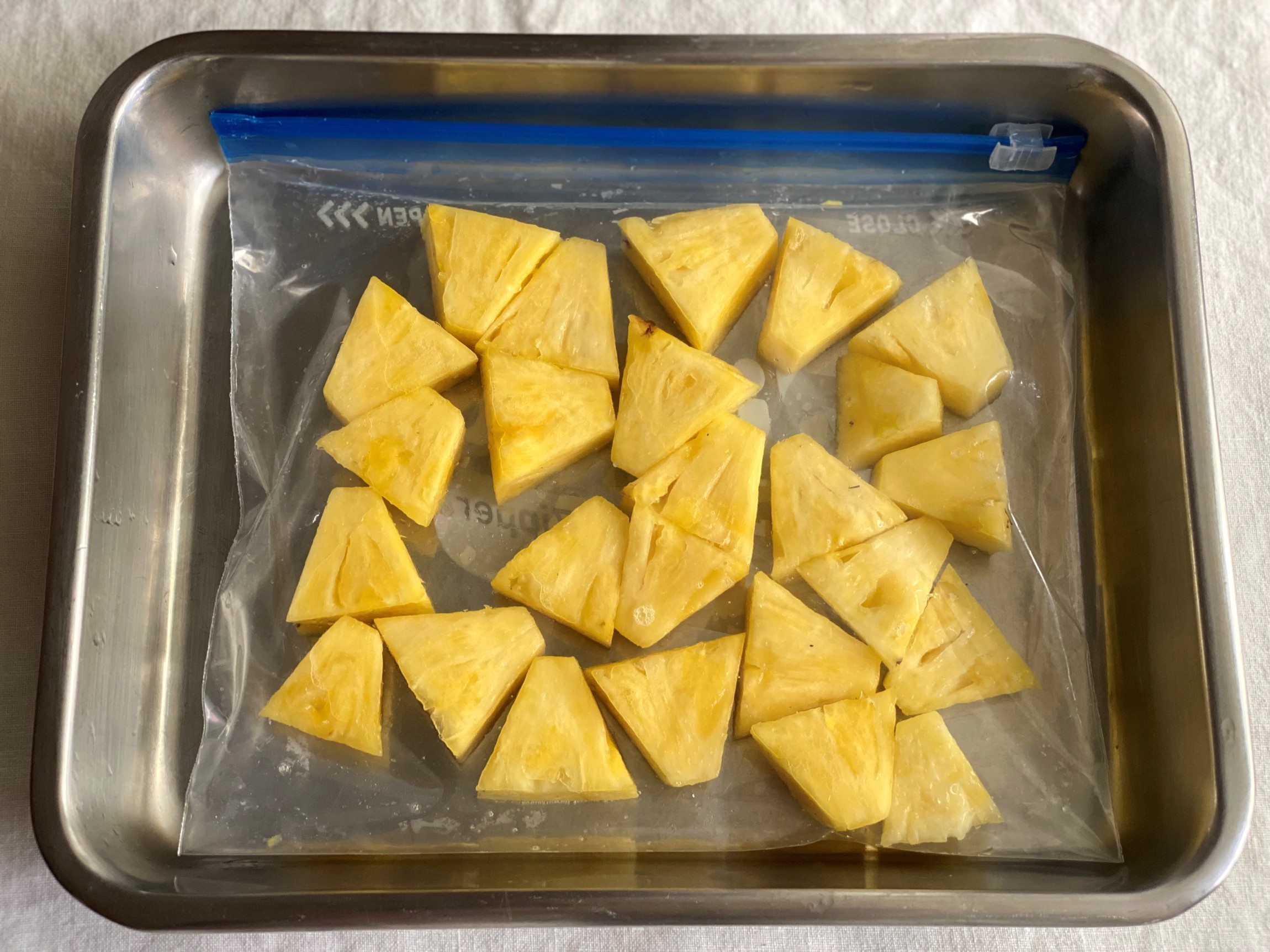 冷凍 パイン 作り方