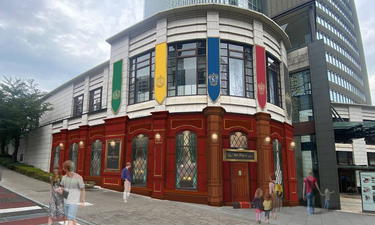 赤坂がハリー・ポッターをイメージした世界に変身!「Wizarding World Street」が登場の画像