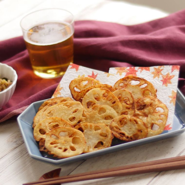 からしれんこんチップス