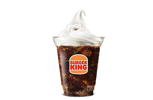 ソフトクリームがのったドリンク