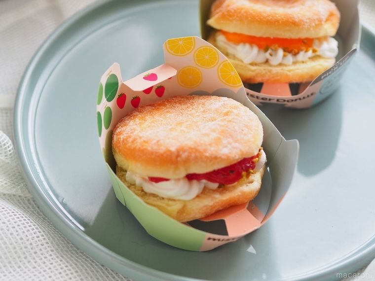 ミスド新作は生ドーナツ風!?「エンゼルフルーツ」を食べ比べ、結局一番おいしい味は?の画像