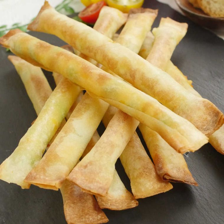 枝豆チーズ春巻き