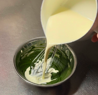 究極のとろっとろ「抹茶バスクチーズケーキ」レシピ。Twitterで40万いいねを集めた作り方の画像