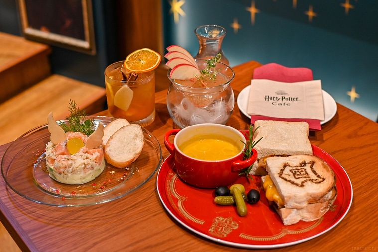 Harry Potter Cafeのフードとドリンク集合