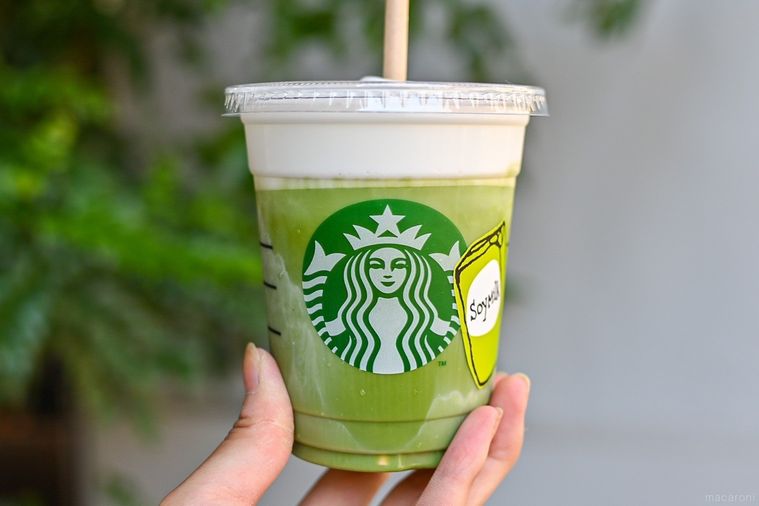 スタバ「ダブル 抹茶 ティー ラテ」の正解カスタム!? Twitterで11万いいねのオーダー方法の画像