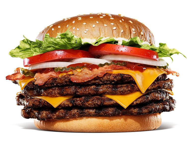 バーガーキング®で食べ放題!「超ワンパウンドビーフバーガー・ザ・チャレンジ」開催の画像