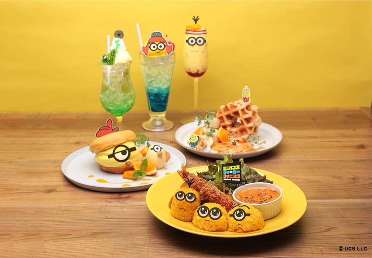 ミニオンのコラボカフェ「ミニオンズフィーバーダイニング」がパルコで期間限定オープン!グッズも登場の画像