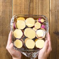 【作り方】レンジで簡単!さつまいもの甘煮