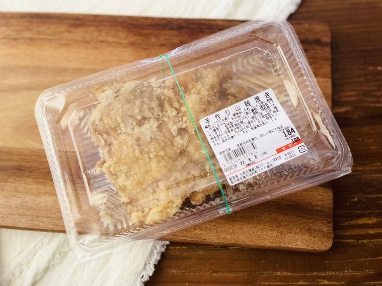 パックに入っているラ・ムーの山賊焼き