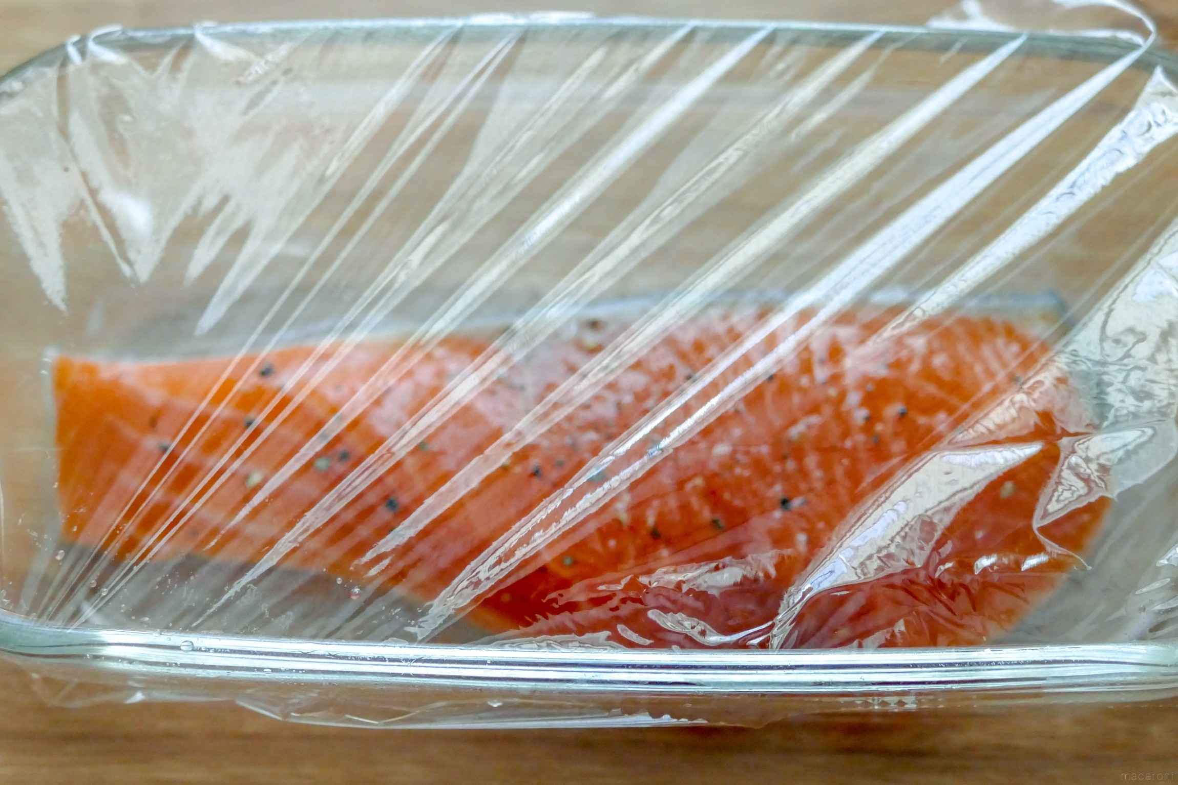 フレッシュサーモンサラダのレシピ