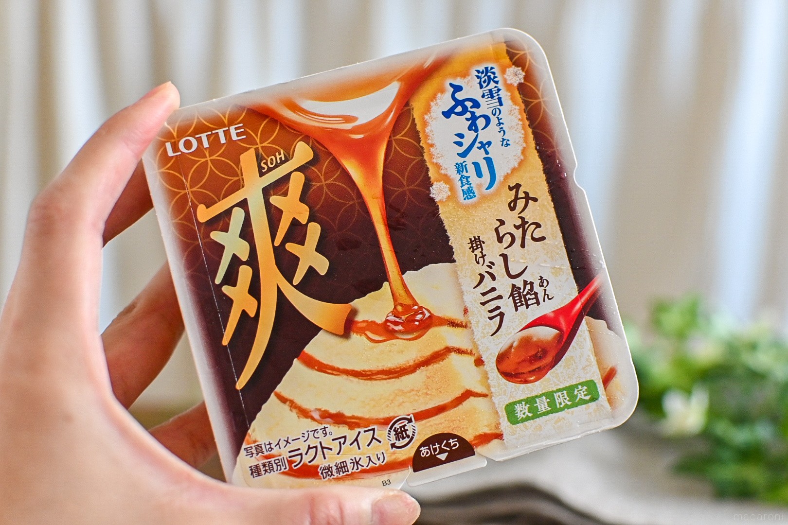 セブンだけで買える 爽新作 みたらし餡掛けバニラ の甘じょっぱさが黄金比率 Macaroni