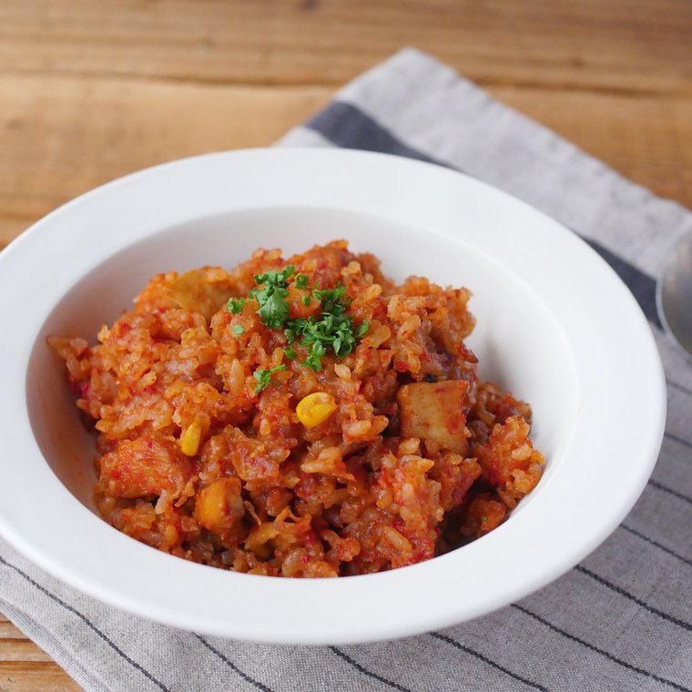 残ったケチャップライス、どうアレンジする