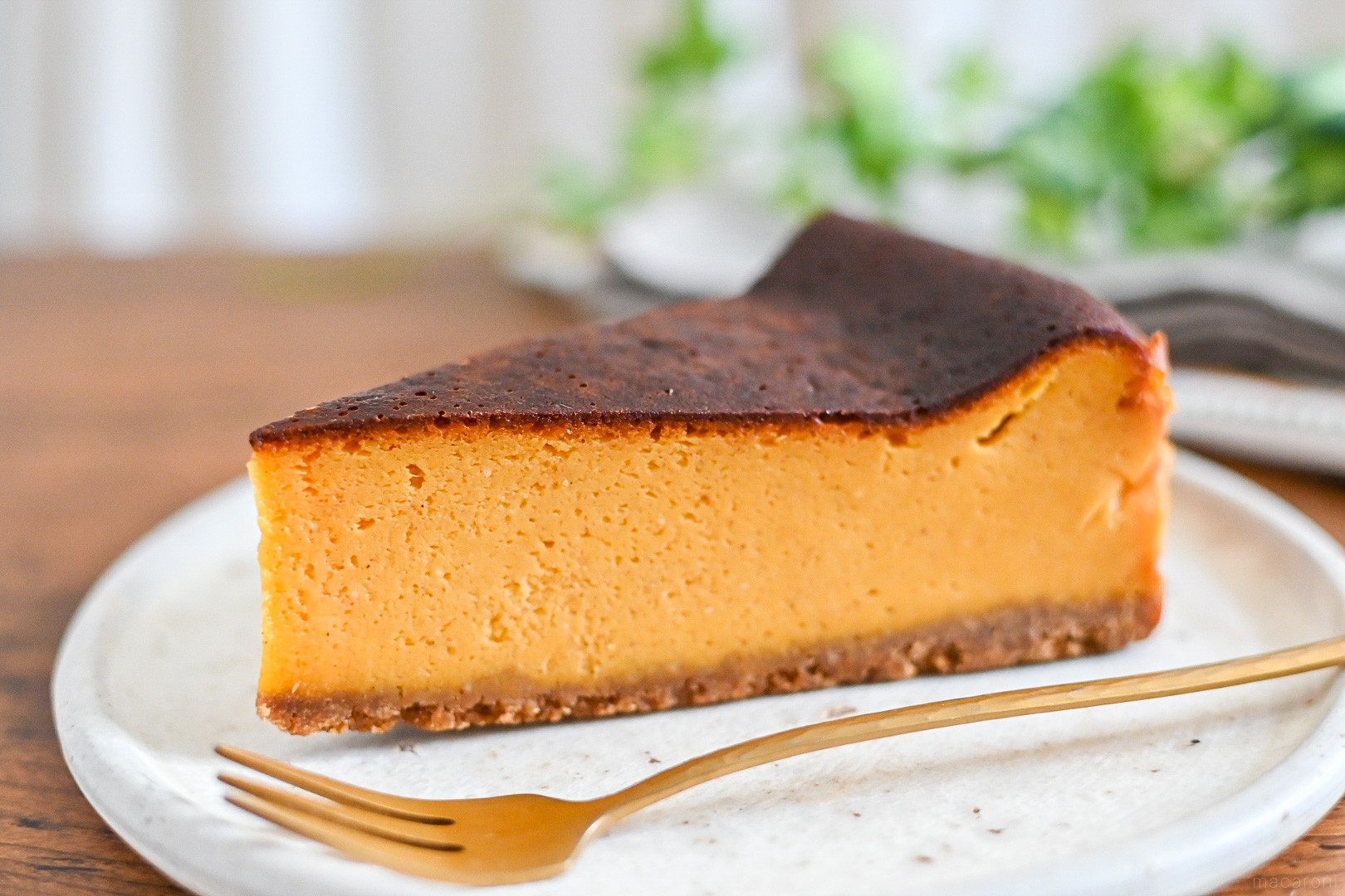 塩キャラメルパンプキンチーズケーキのレシピ