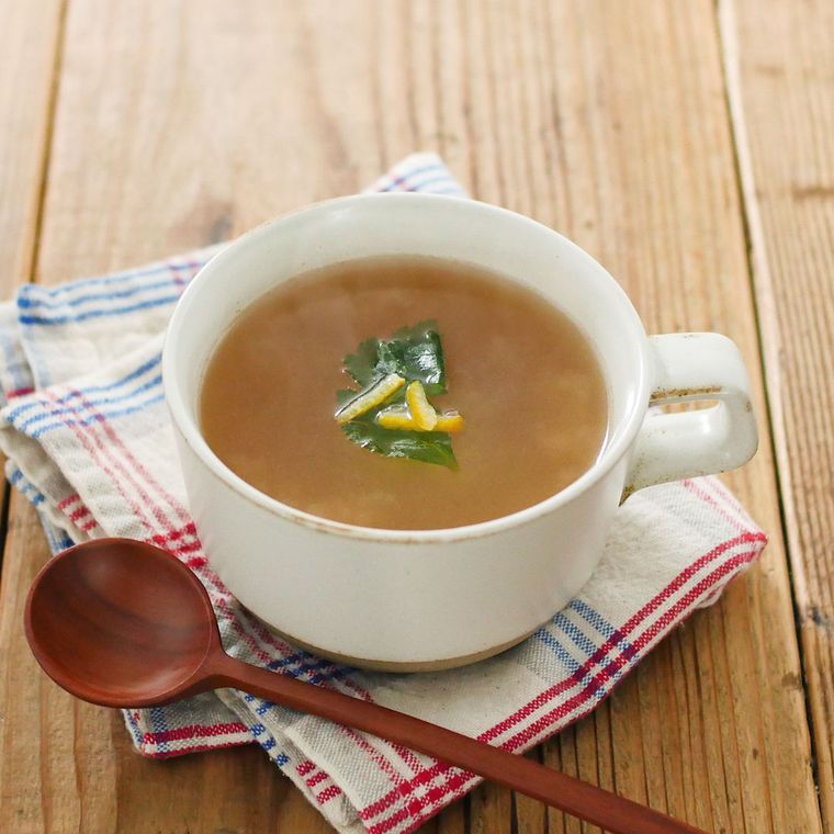 めんつゆで簡単スープ