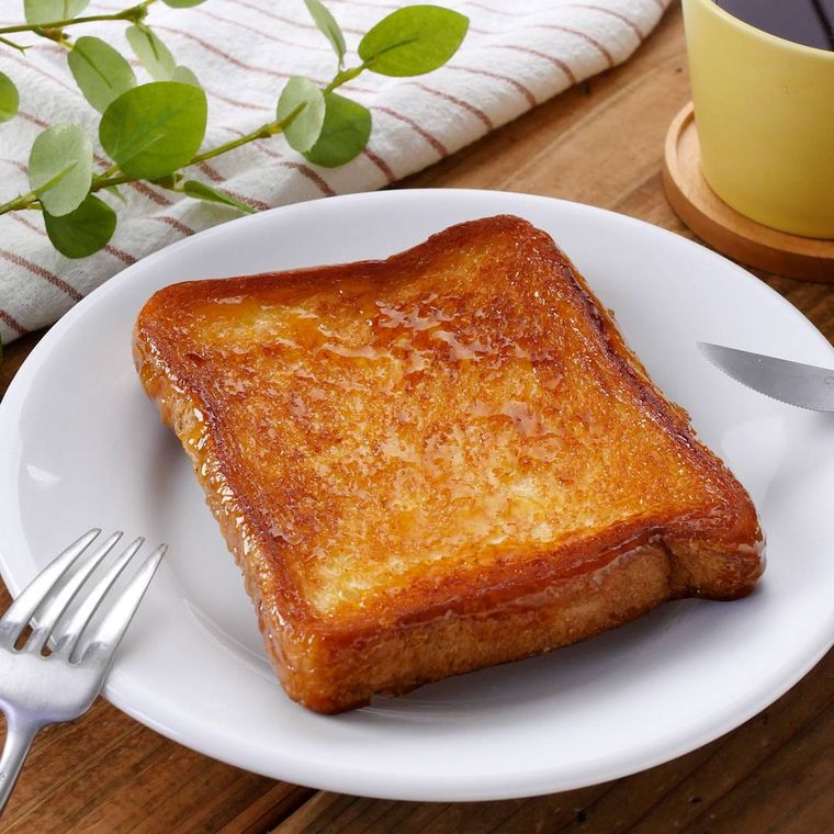ザクザク食感がたまらんフライパンで簡単 シュガーバタートースト