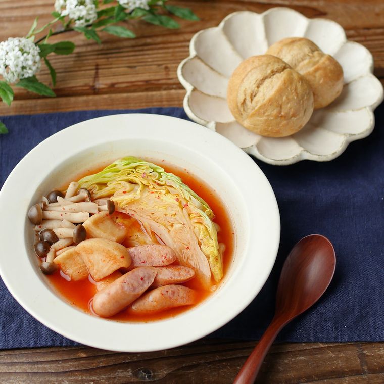 器に盛られたポトフ