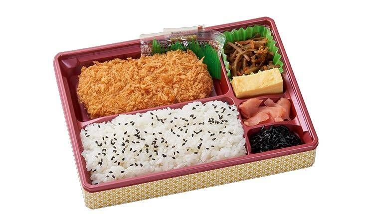 ヒレかつの入ったまい泉のお弁当