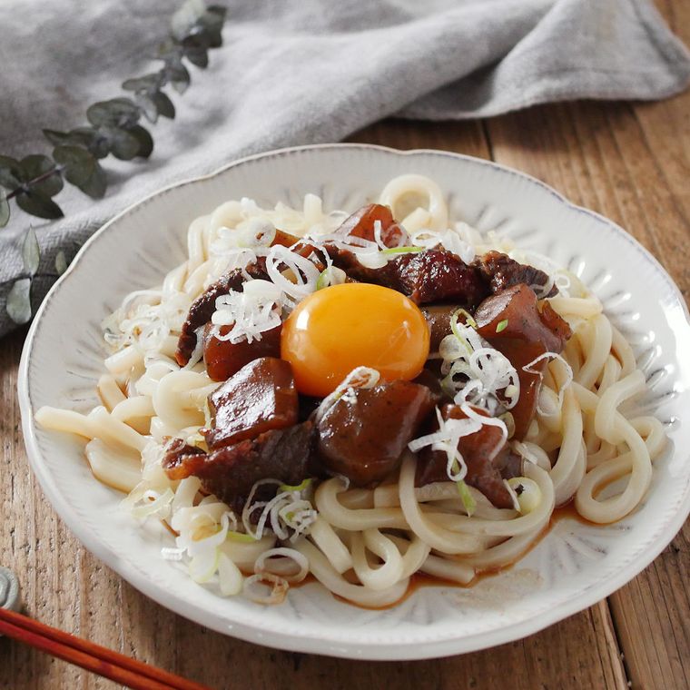 ぼっかけうどん