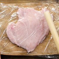 【作り方】鶏むね肉の大判ピザ