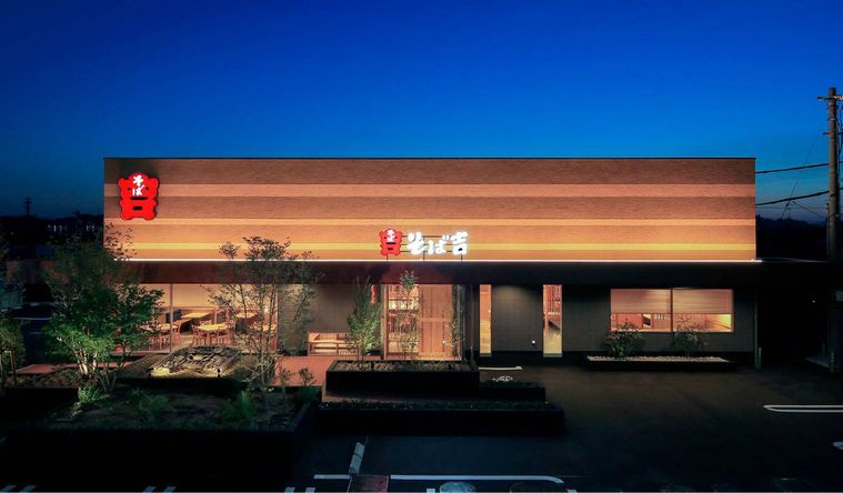 そば吉の店構え