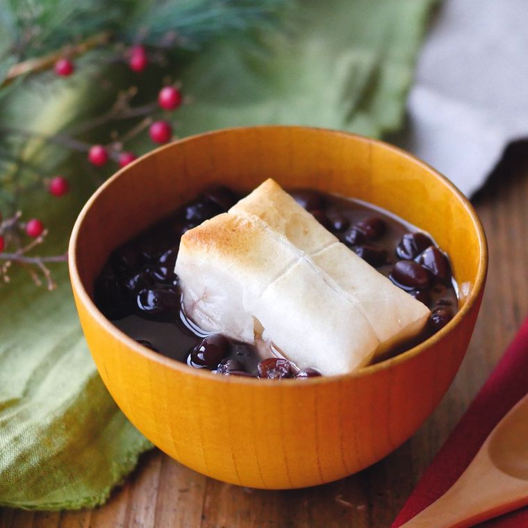 あずきから作る。基本のぜんざい