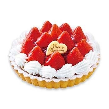 クリスマスきらめく苺のタルト