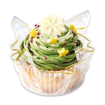 クリスマスピスタチオのツリーモンブラン