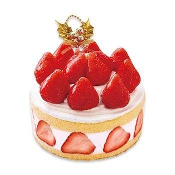 あまおう苺たっぷりの贅沢クリスマスショートケーキ