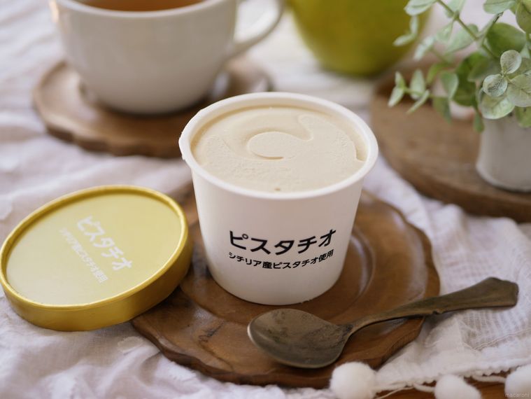 オーケーストアのピスタチオアイスクリーム