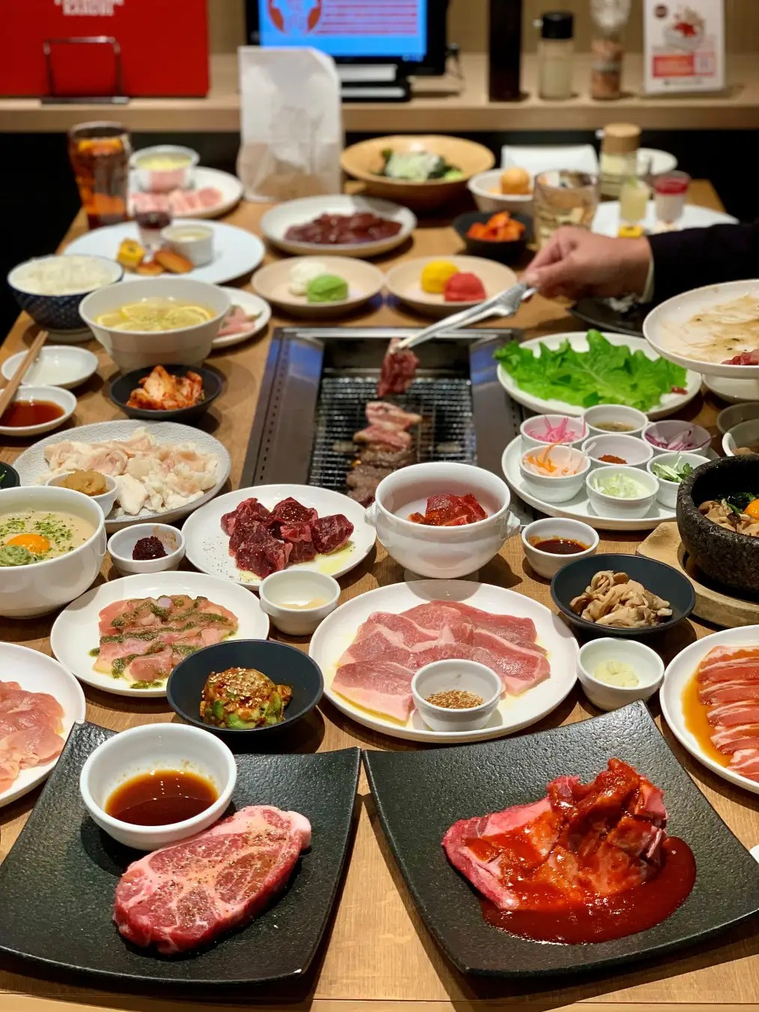 プレミアムカルビの食べ放題メニュー