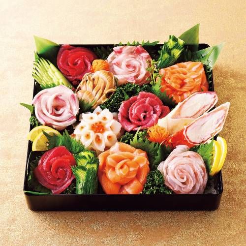 鮮魚のボックスフラワーのイメージ