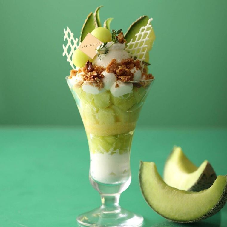 プレミアムメロンパフェ