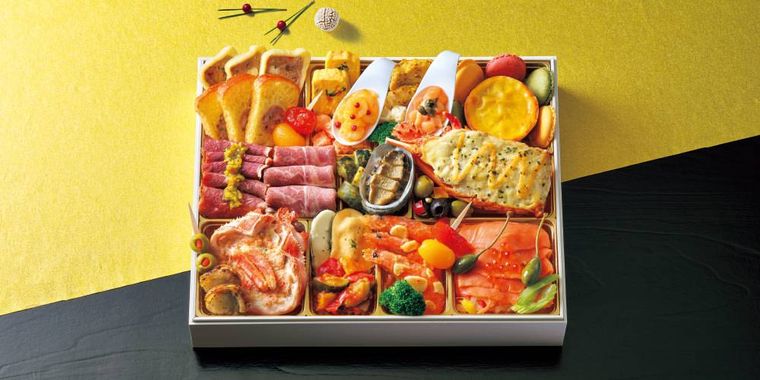 ホテルのビュッフェ風おせちのイメージ