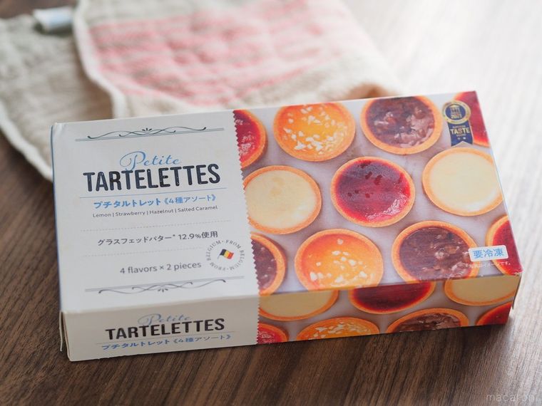 プチタルトレットのパッケージ