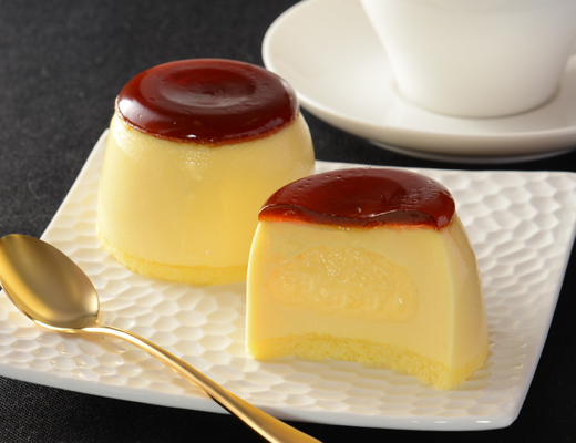 まるでプリンな生カスタードケーキのイメージ