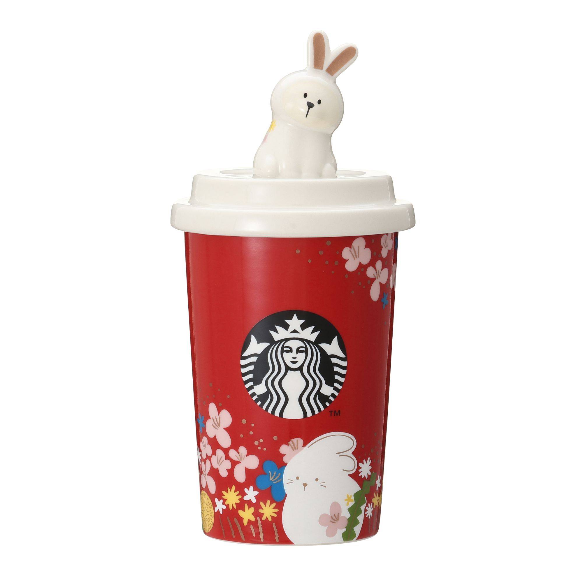 【新品未使用】Starbucks ニューイヤー☆うさぎセット①