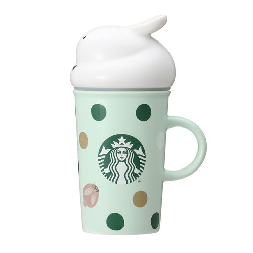 スターバックス だるま イエロー、ホワイト、グリーン、ピンク、グラス 