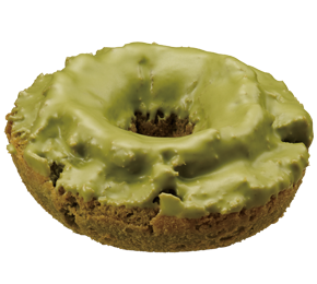 抹茶のドーナツ