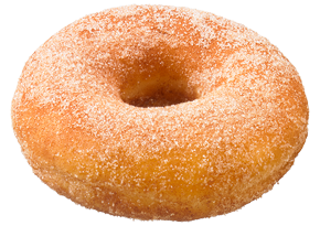 シナモン シュガーのドーナツ