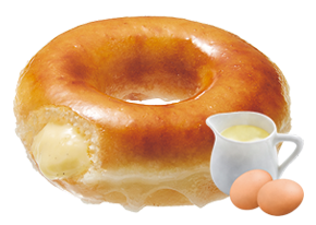 ブリュレグレーズド カスタードのドーナツ