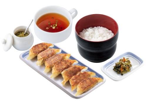 ぎょうざ 7個定食ごはん