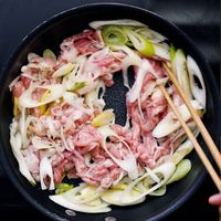 【作り方】豚肉のねぎ塩炒め