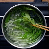 【作り方】水菜のおひたし