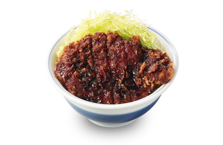 ソースカツ丼の梅