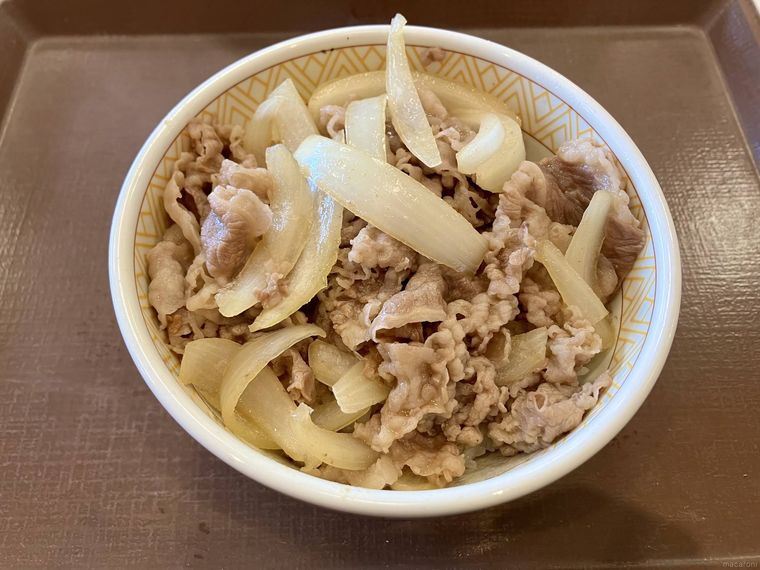 すき家の牛丼