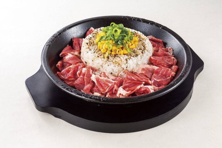 お肉たっぷりビーフペッパーライス