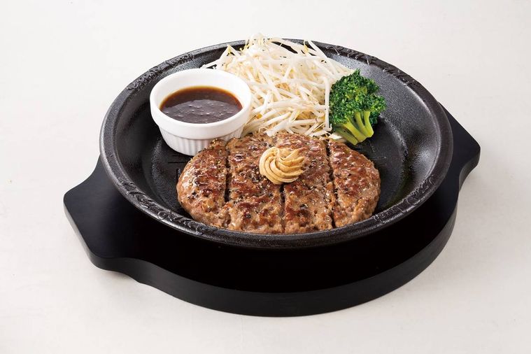 肉塊ハンバーグ