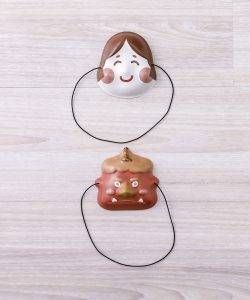 ミニお面2個セットのイメージ